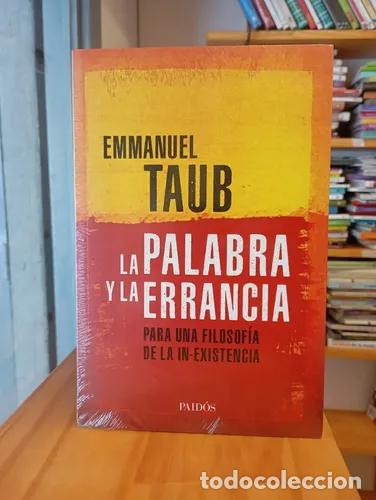 Libros: La palabra y la errancia - Emmanuel Taub - Foto 1