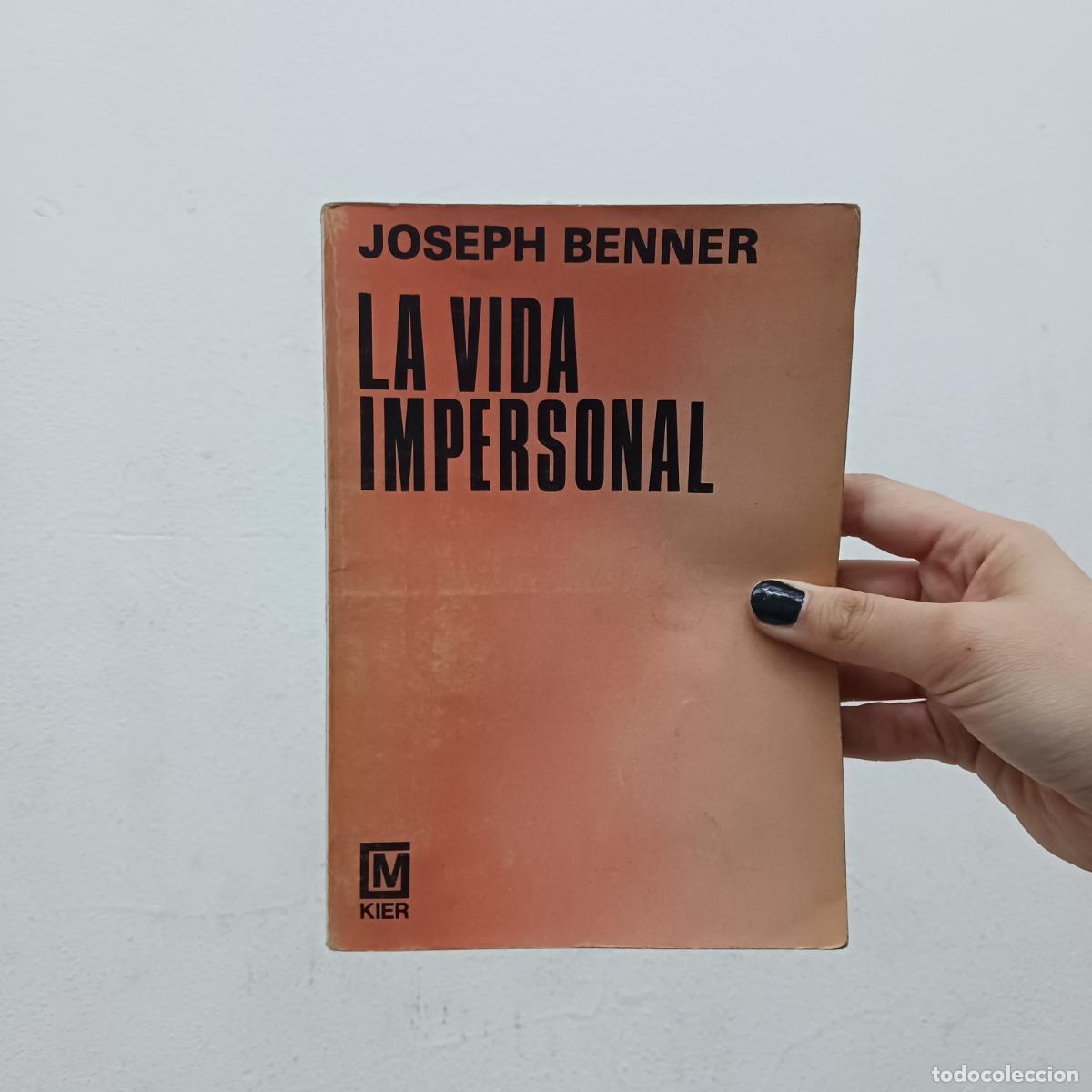 Libros: La vida impersonal - Joseph Benner - Foto 1