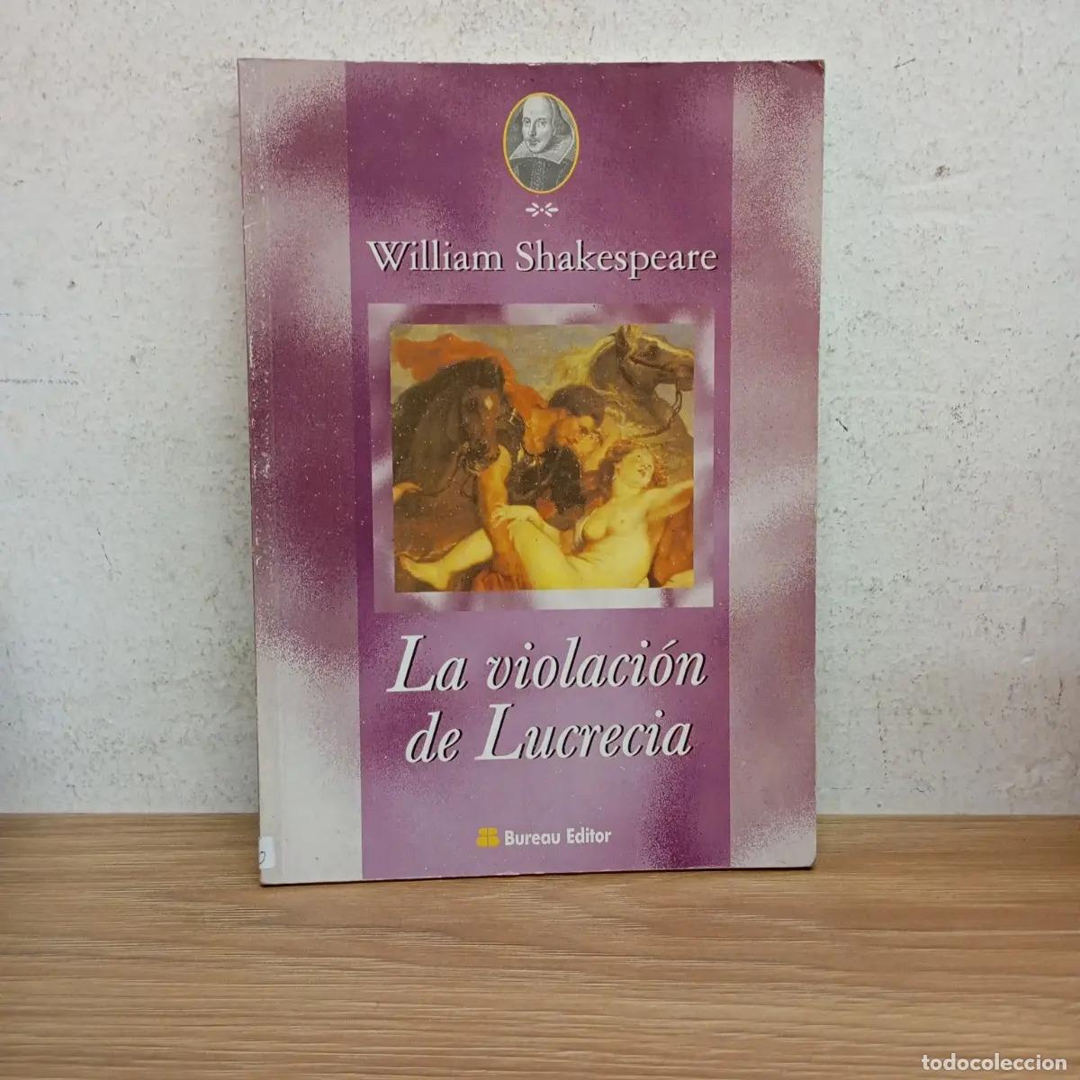 Libros: La violaci&oacute;n de Lucrecia - William Shakespeare - Foto 1