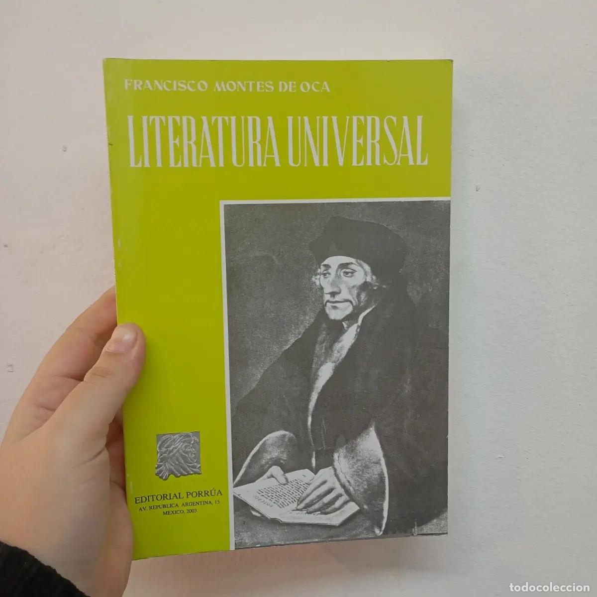 B&uuml;cher: Literatura universal - Francisco Montes de Oca