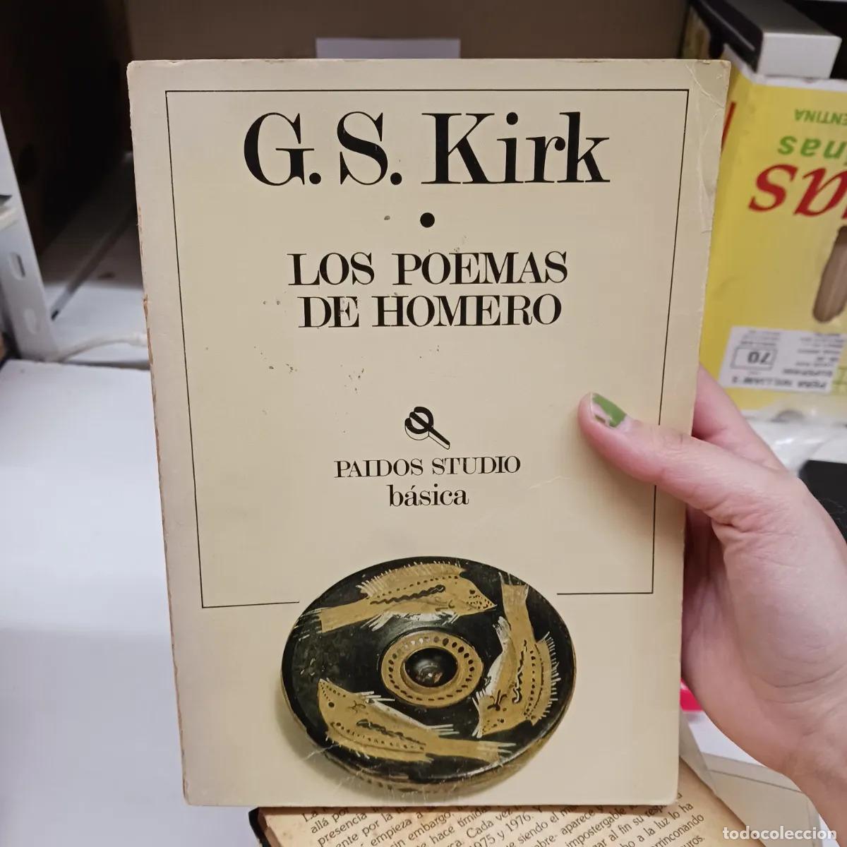 Livros em segunda m&atilde;o: Los poemas de Homero (det.) - G. S. Kirk