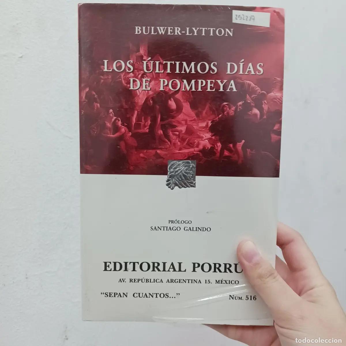 Livros em segunda m&atilde;o: Los &uacute;ltimos d&iacute;as de Pompeya - Bulwer-Lytton