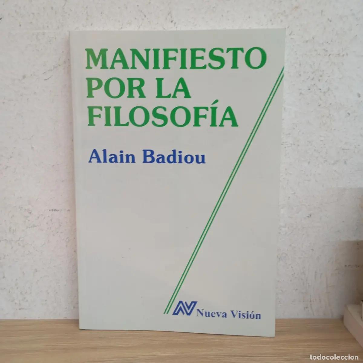 B&uuml;cher: Manifiesto por la filosof&iacute;a - Alain Badiou