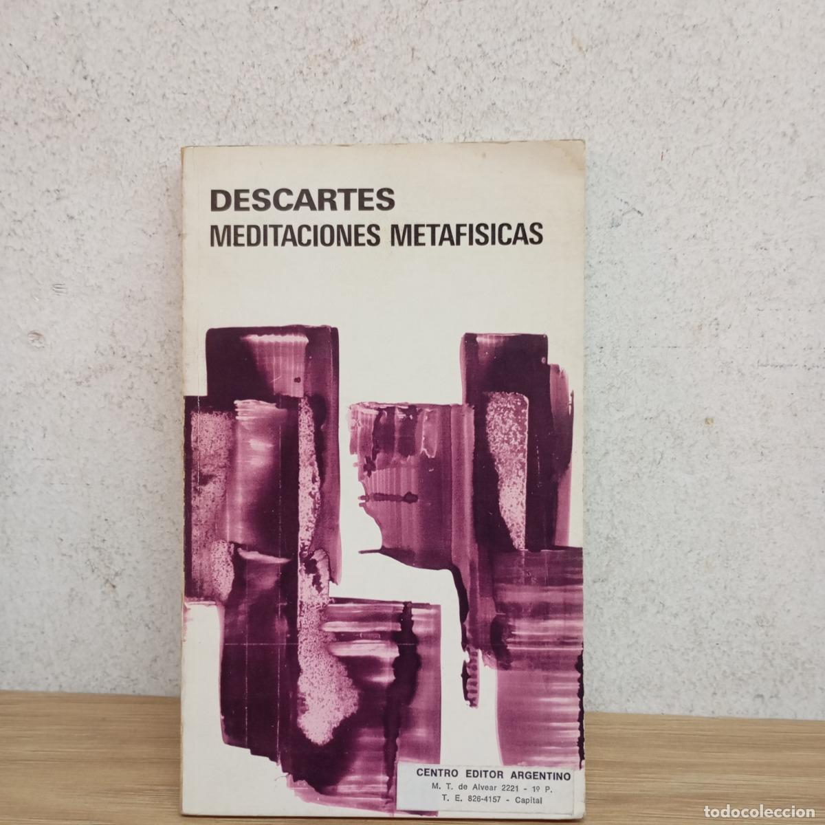 Libros: Meditaciones metaf&iacute;sicas - Ren&eacute; Descartes