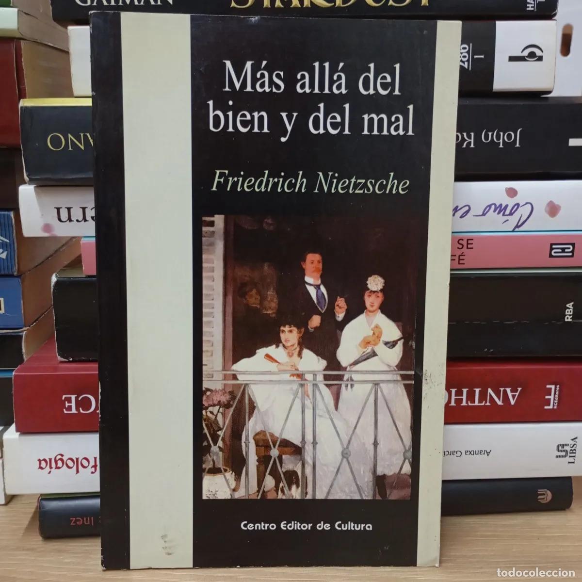 Libros: M&aacute;s all&aacute; del bien y del mal - Friedrich Nietzsche