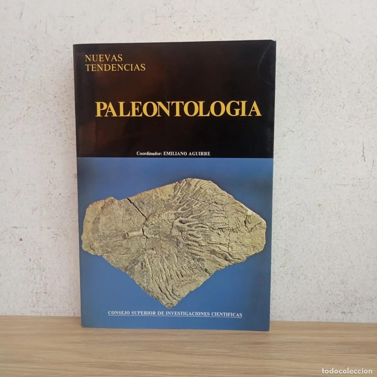 Libros: Paleontolog&iacute;a nuevas tendencias - Emiliano Aguirre