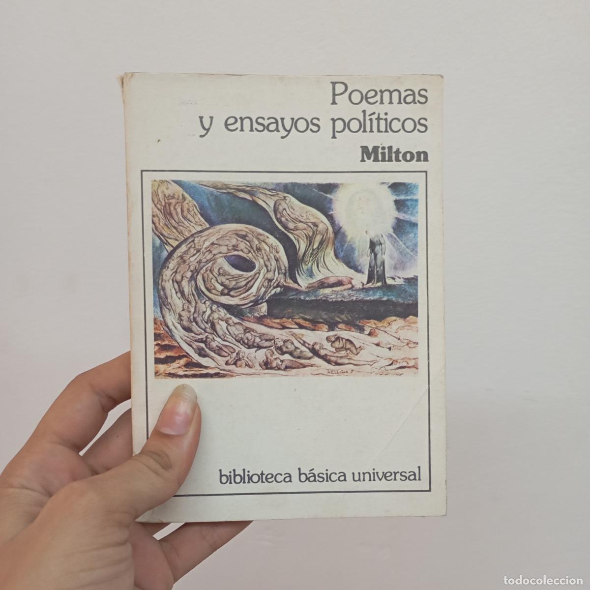 Libros: Poemas y ensayos pol&iacute;ticos - Milton - Foto 1