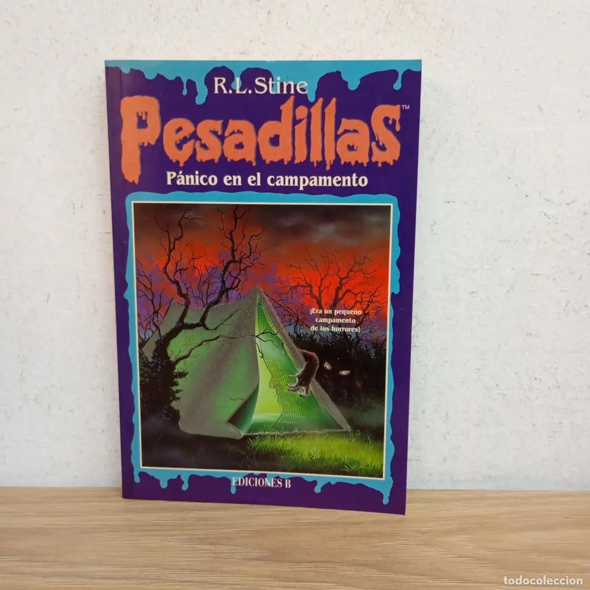 Livros em segunda m&atilde;o: P&aacute;nico en el campamento - R. L. Stine