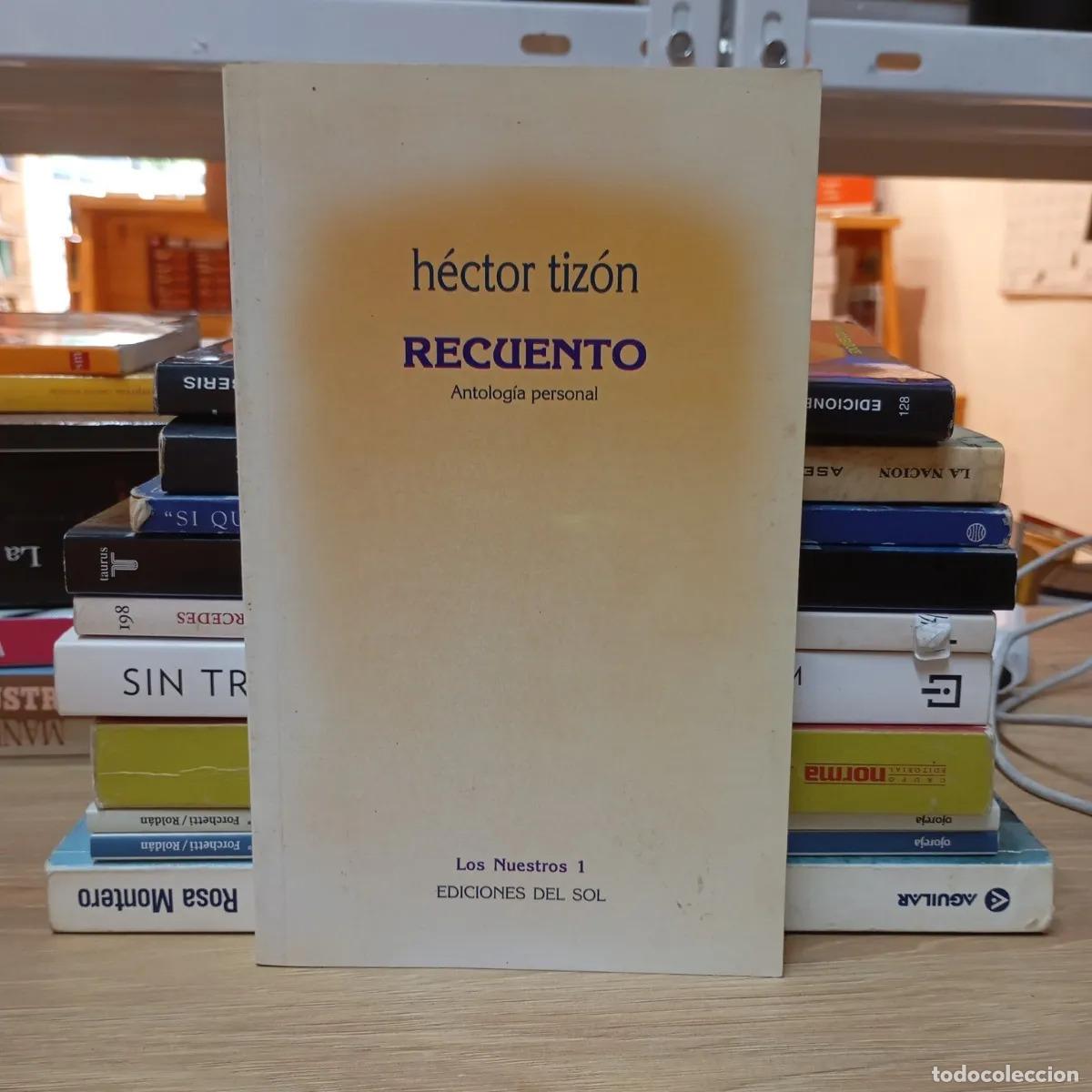 B&uuml;cher: Recuento - H&eacute;ctor Tiz&oacute;n