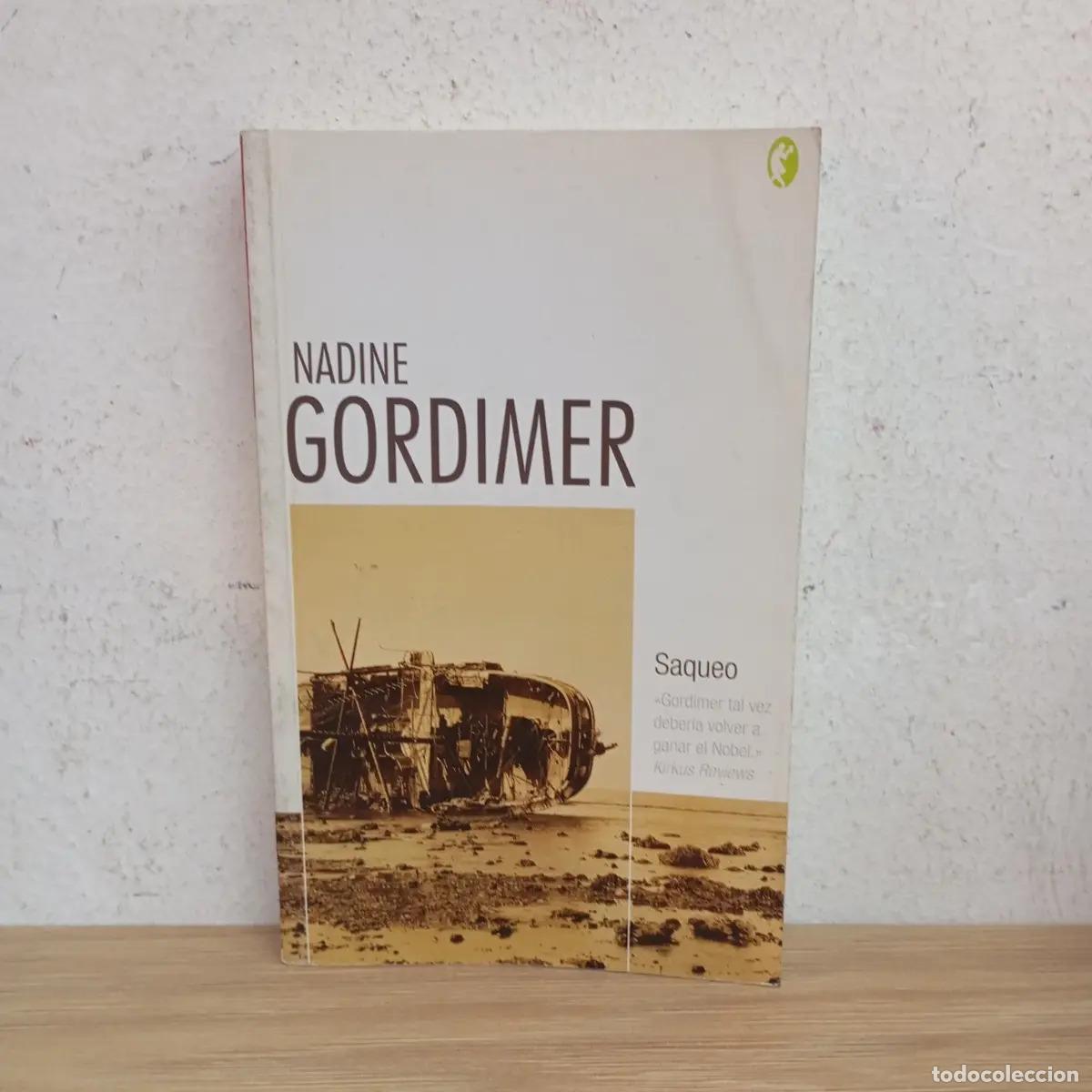 Libros: Saqueo - Nadine Gordimer