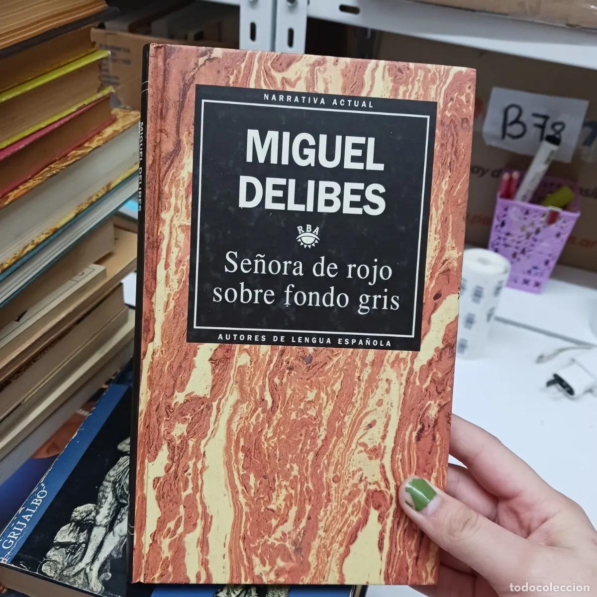 B&uuml;cher: Se&ntilde;ora de rojo sobre fondo gris - Miguel Delibes