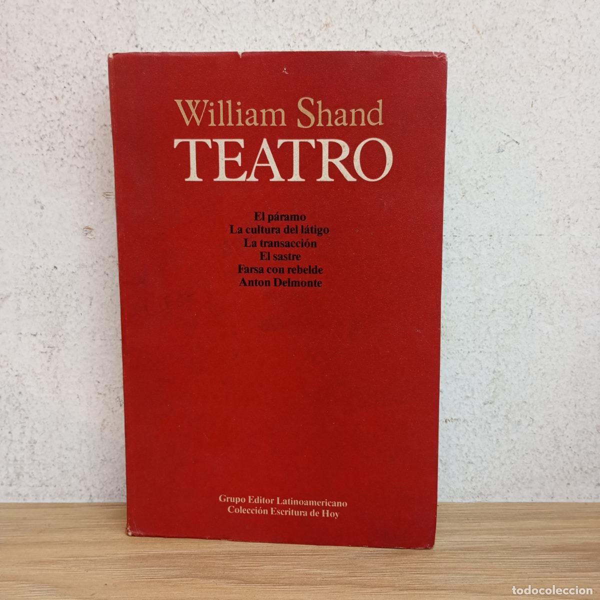 Libros: Teatro - William Shand - Foto 1