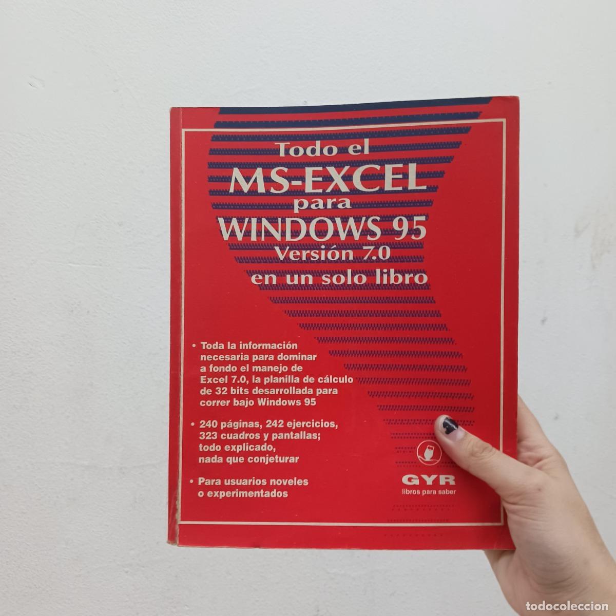 Libros: Todo el MS-EXCEL para windowss 95 - VVAA - Foto 1