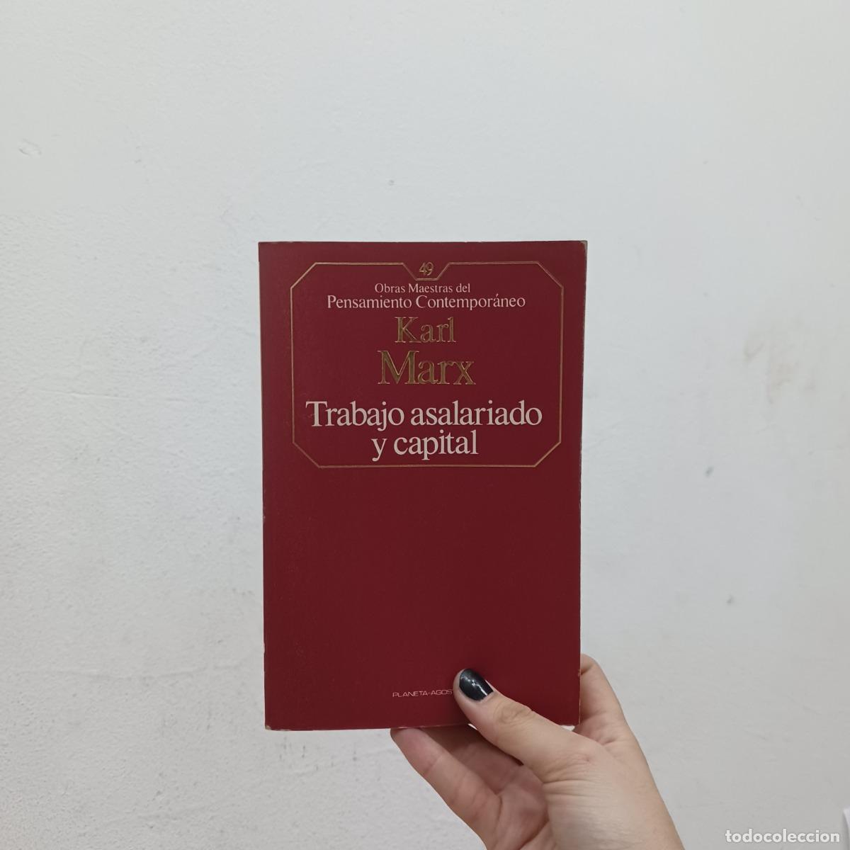 Livros em segunda m&atilde;o: Trabajo asalariado y capital - Karl Marx