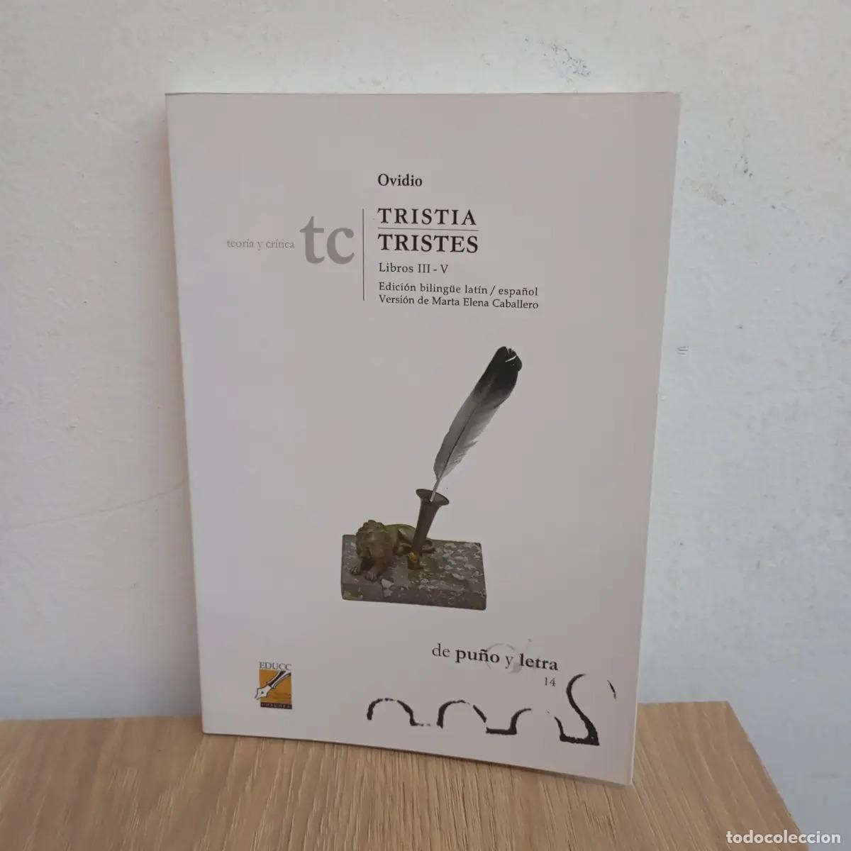 Libros: Tristes LIII-V (biling&uuml;e lat&iacute;n) - Ovidio