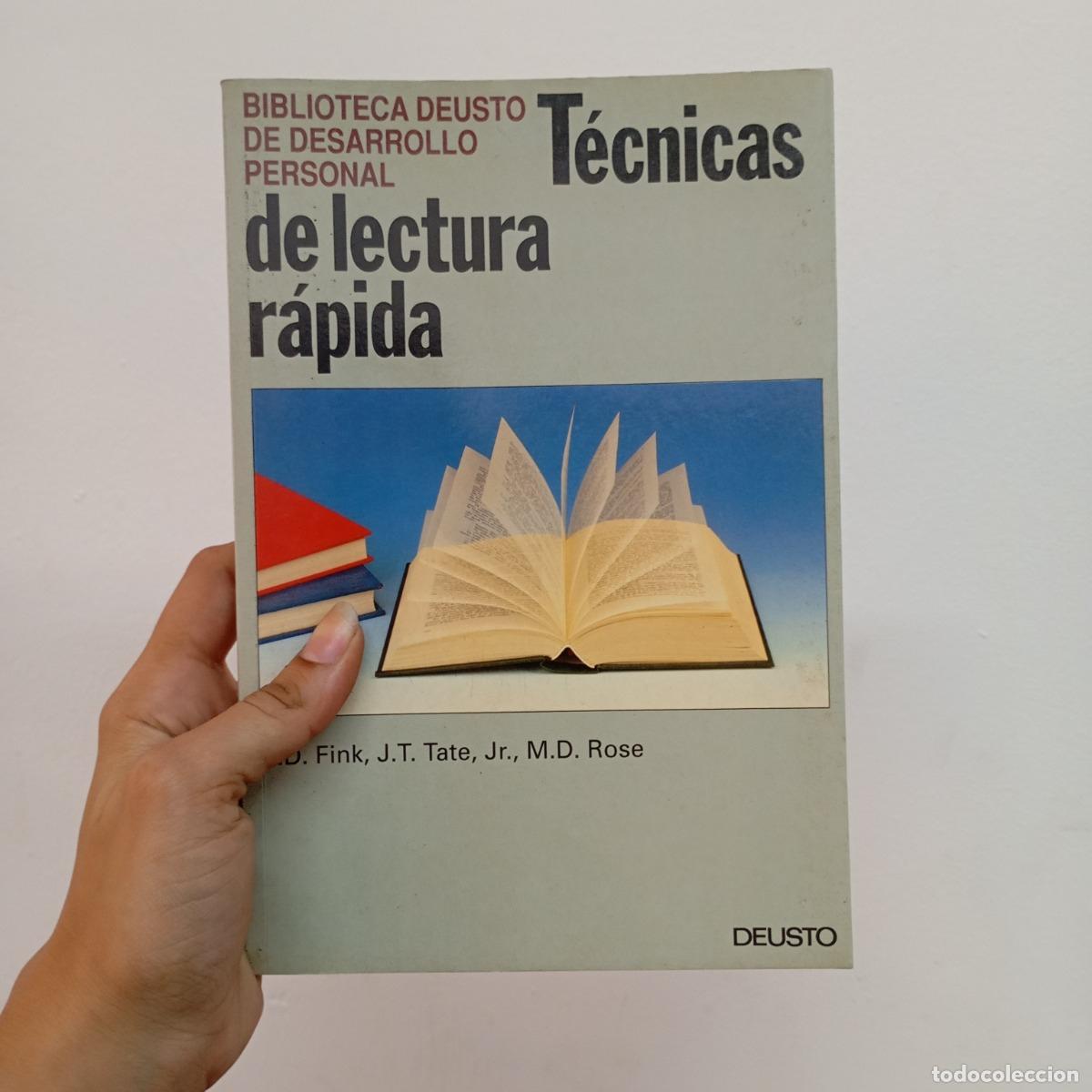 Livros em segunda m&atilde;o: T&eacute;cnicas de lectura r&aacute;pida - D. Fink, J. Tate, Jr Rose