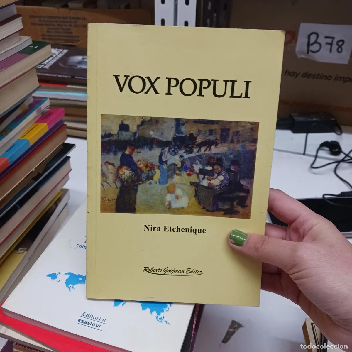 Libros: Vox populi - Nira Etchenique - Foto 1