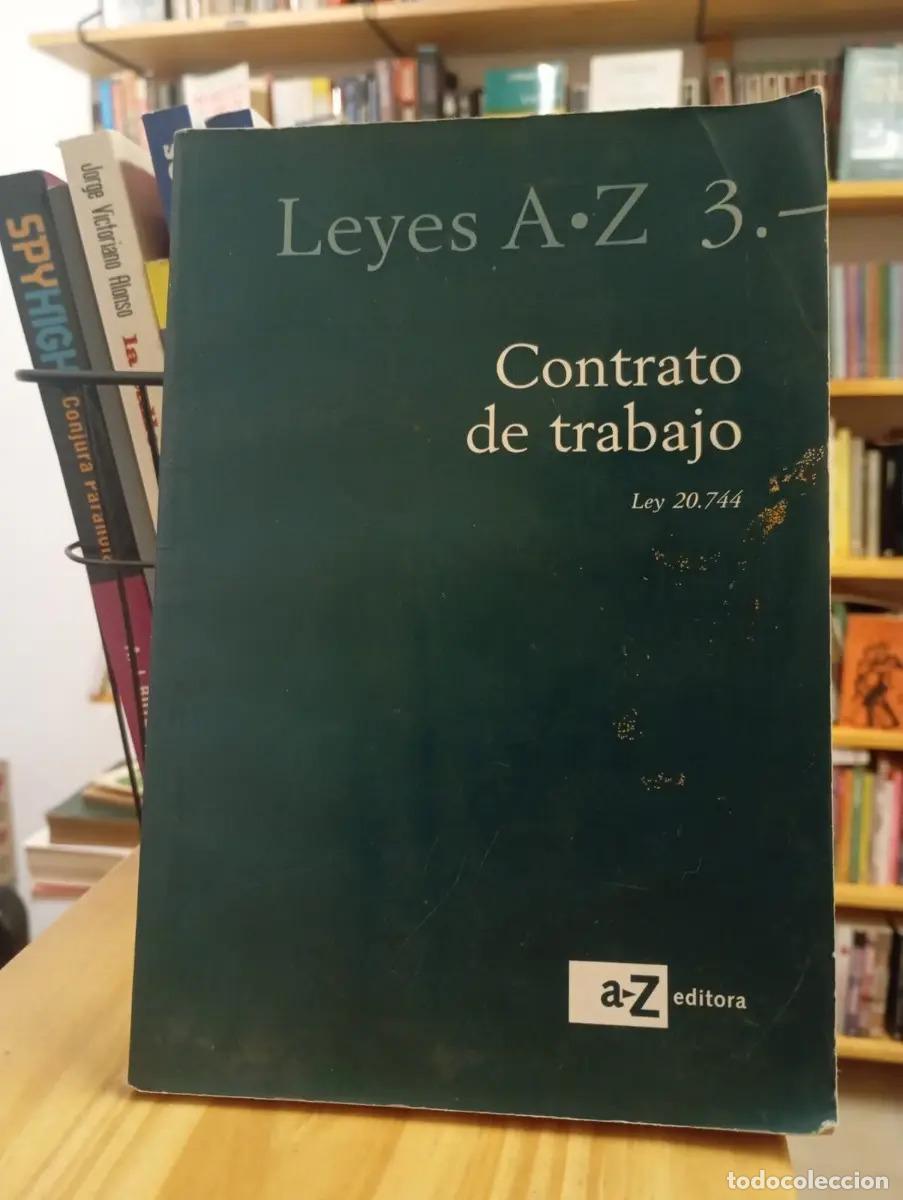 Libri di seconda mano: contrato de trabajo - varios autores