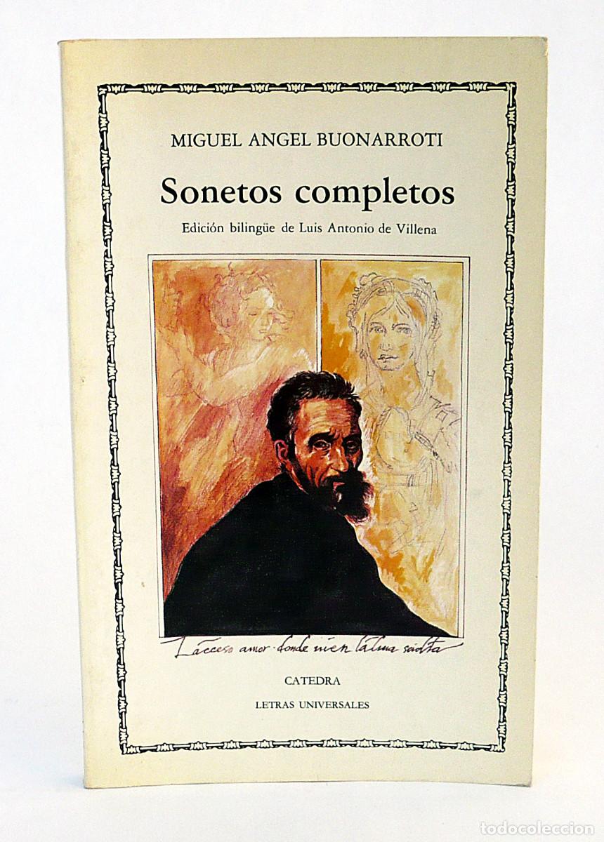 Libros: Sonetos completos, Miguel Angel Buonarroti