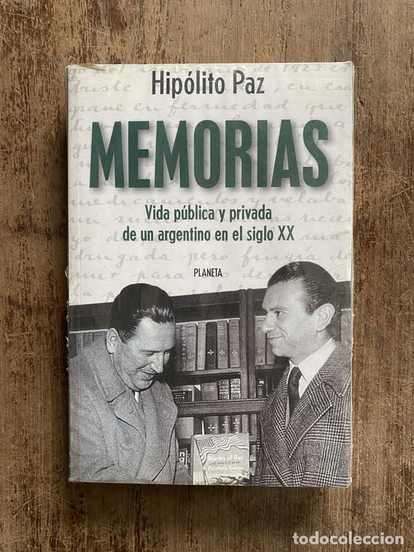 Libros: Memorias - Paz Hipolito - Foto 1