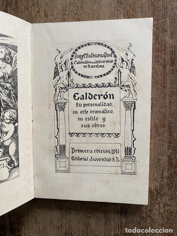 Libros: Calderon - Valbuena Prat Angel - Foto 1