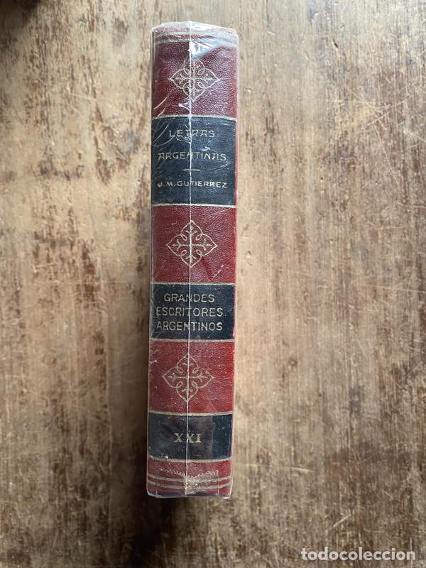 B&uuml;cher: Letras Argentinas - Gutierrez J. M.
