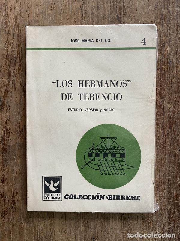 B&uuml;cher: Los Hermanos de Terencio - Del Col Jose Maria