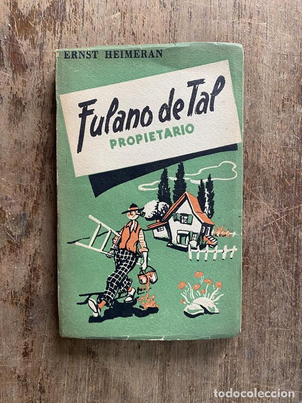 Libri di seconda mano: Fulano de Tal - Heimeran Ernst