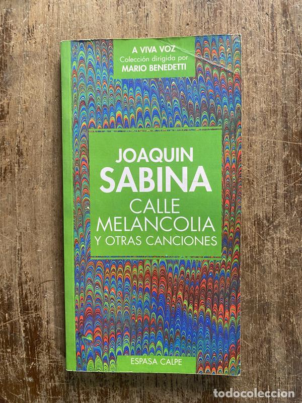 Livres: Calle Melancolia y otras canciones - Sabina Joaquin