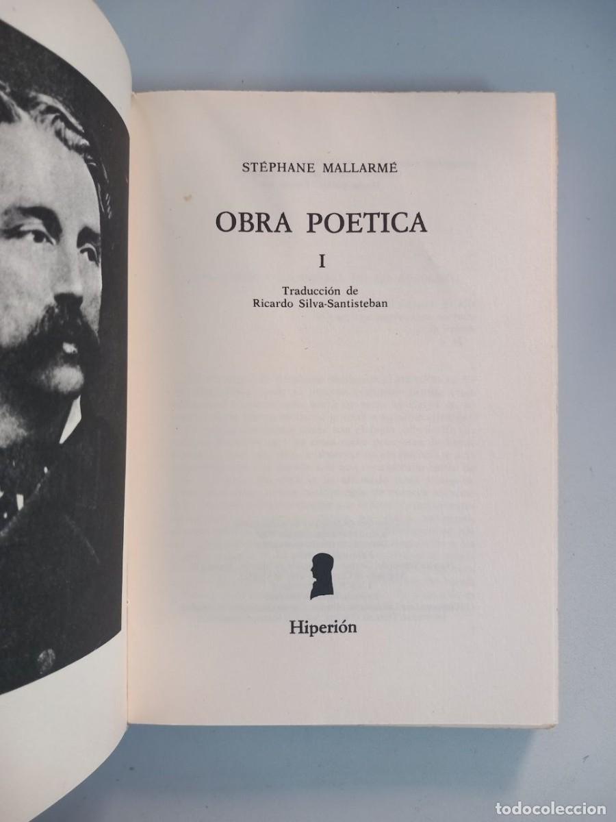 Libros: Obra po&eacute;tica I. - MALLARM&Eacute;, Stephane: - Foto 3