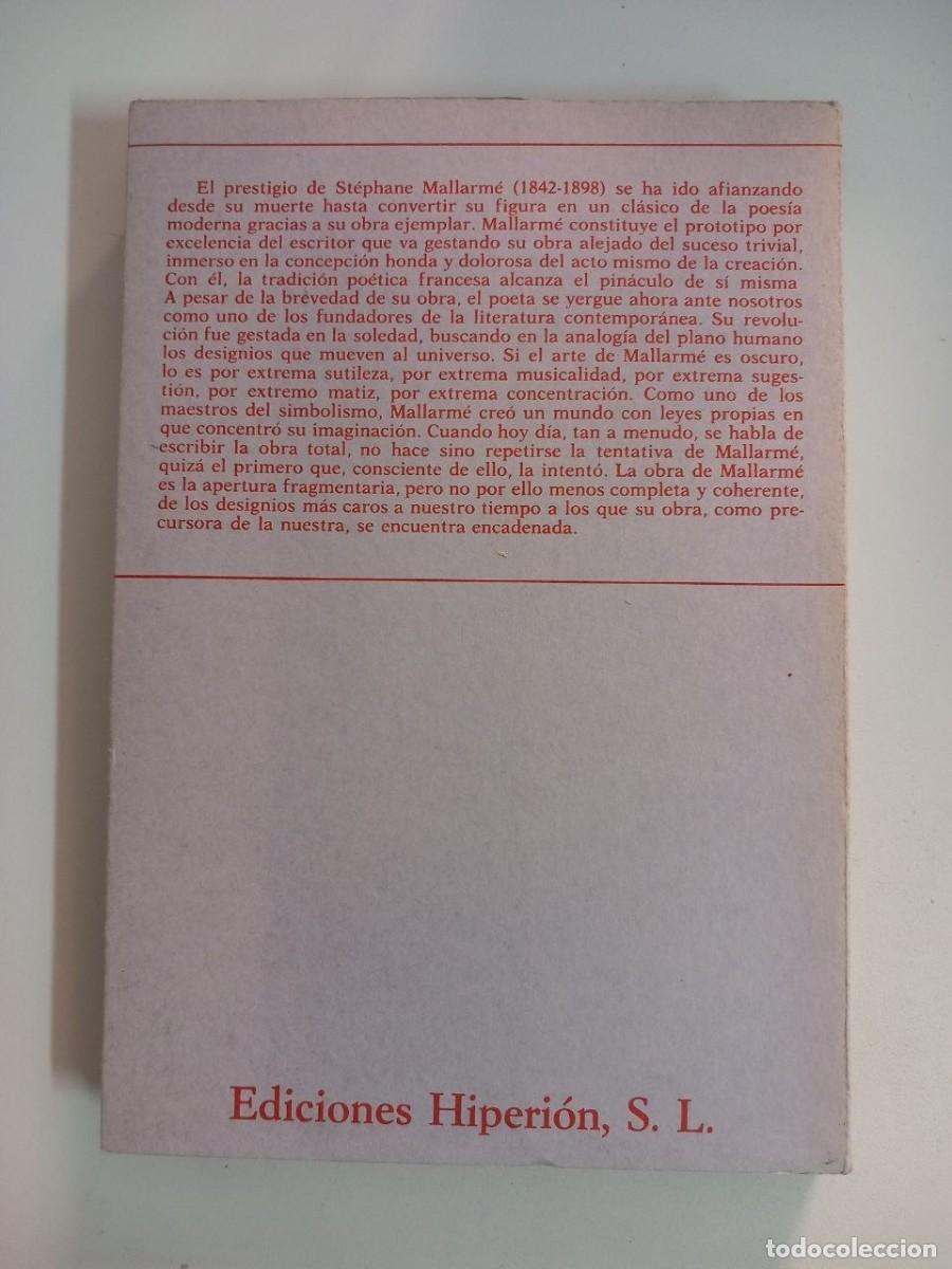 Libros: Obra po&eacute;tica I. - MALLARM&Eacute;, Stephane: - Foto 9