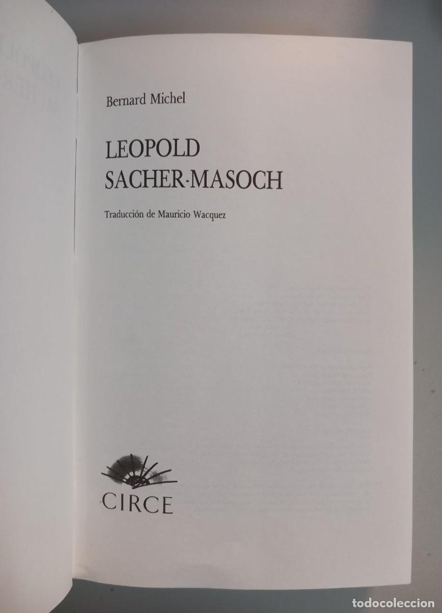 Libros: Leopold Sacher-Masoch. - MICHEL, Bernard: - Foto 2