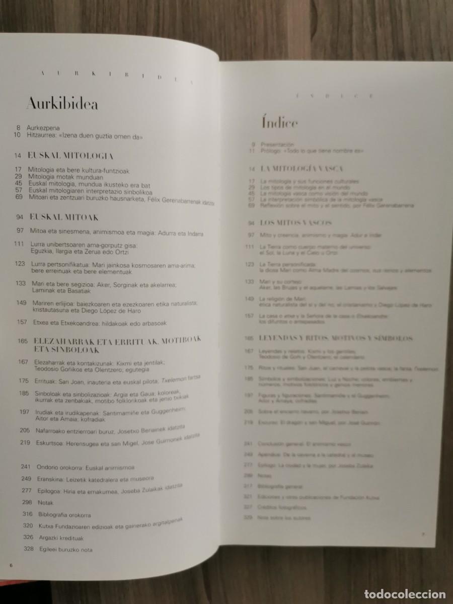 Libros: EUSKAL MITOLOG&Iacute;A / MITOLOGIA VASCA - Kutxa - Foto 3