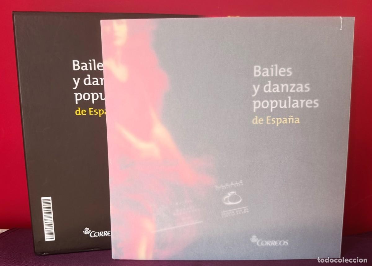 Libros: Bailes y danzas populares de Espa&ntilde;a. Correos filatelia libro completo