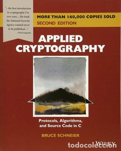 Libros: Applied Cryptography- 9780471117094