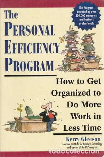 Libros: The Personal Efficiency Program- 9780471020615