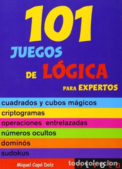 Libros: 101 juegos de l&oacute;gica para expertos- 9788496566606