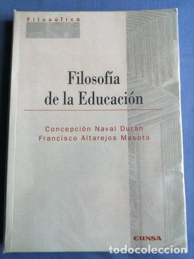 Livres: Filosof&iacute;a de la Educaci&oacute;n- 9788431317577