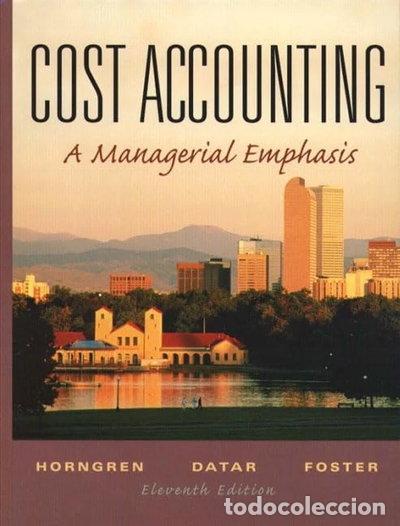 Livres: Cost Accounting- 9780130648150