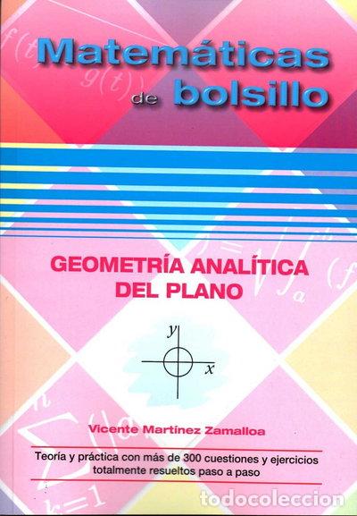 Livres: Geometr&iacute;a anal&iacute;tica del plano- 9788494419805