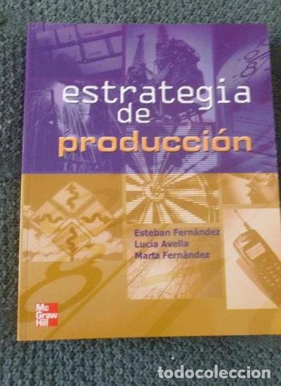 Livres: Estrategia de producci&oacute;n- 9788448139742