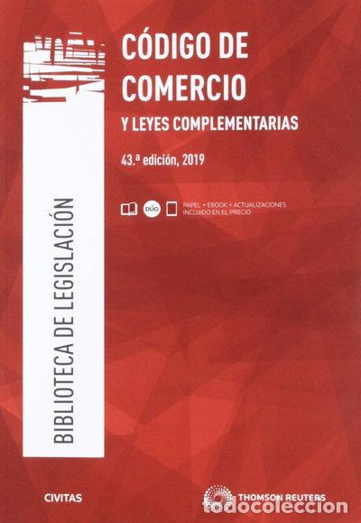 B&uuml;cher: C&oacute;digo de Comercio y leyes complementarias- 9788491979104
