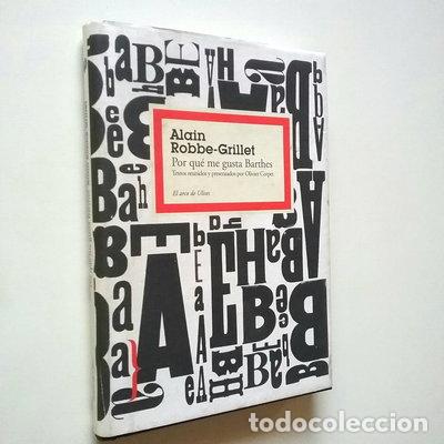 Libros: Por qu&eacute; me gusta Barthes- 9788449323225