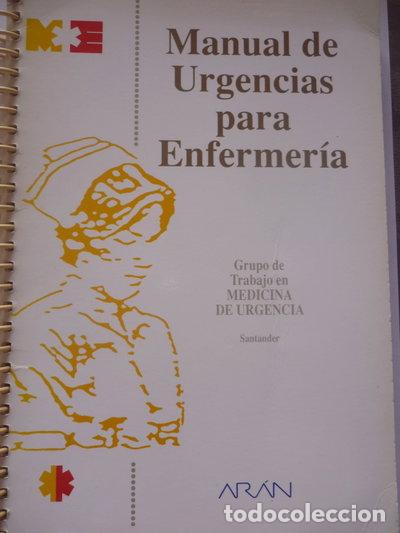 Libros: Manual de urgencias para enfermer&iacute;a- 9788486725242