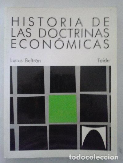 B&uuml;cher: Historia de las doctrinas econ&oacute;micas- 9788430750054