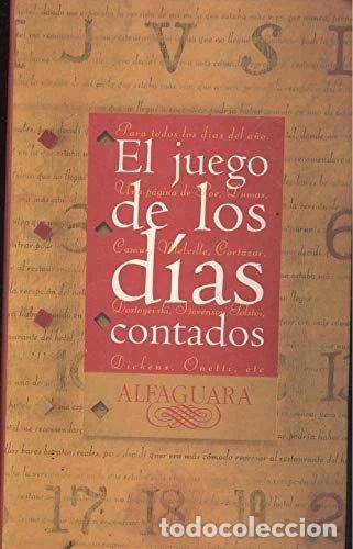 books: El juego de los d&iacute;as contados- 9788420428376