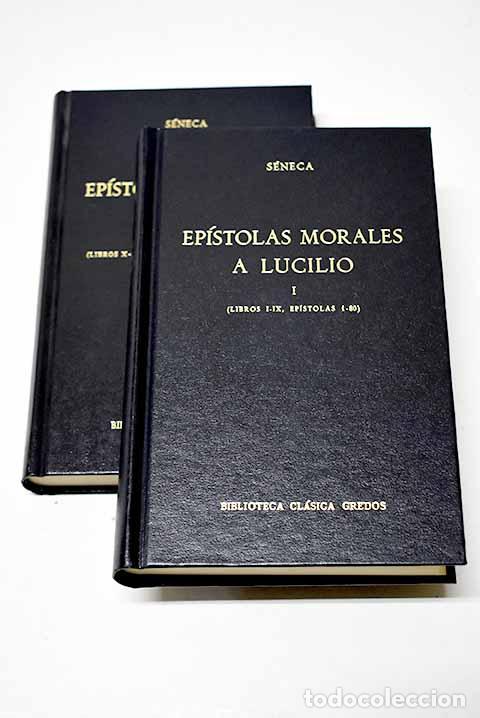 Libros: Ep&iacute;stolas morales a Lucilio.- S&eacute;neca, Lucio Anneo