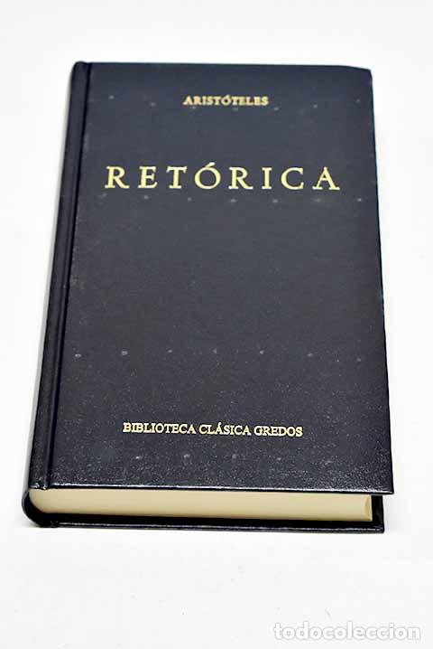 Libros: Ret&oacute;rica: Arist&oacute;teles.- Arist&oacute;teles