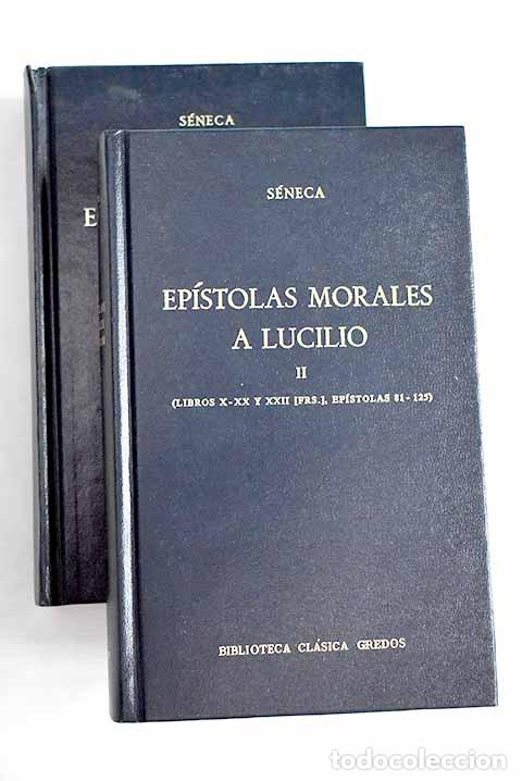 Libros: Ep&iacute;stolas morales a Lucilio.- S&eacute;neca, Lucio Anneo
