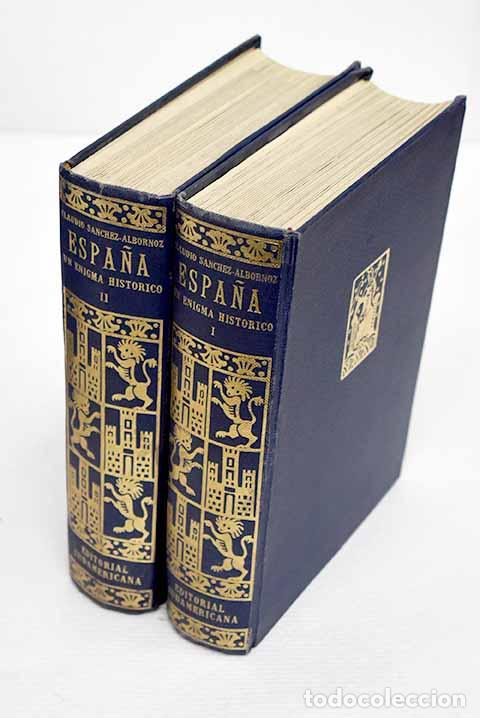 Livres: Espa&ntilde;a, un enigma hist&oacute;rico.- S&aacute;nchez-Albornoz, Claudio